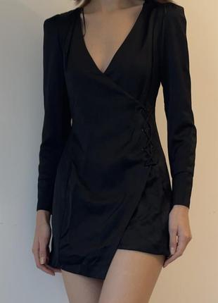 Сатинова сукня zara