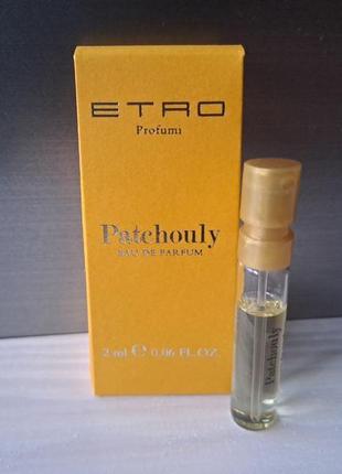 Etro patchouly пробник