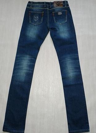 Джинсы женские philipр plein с черепами