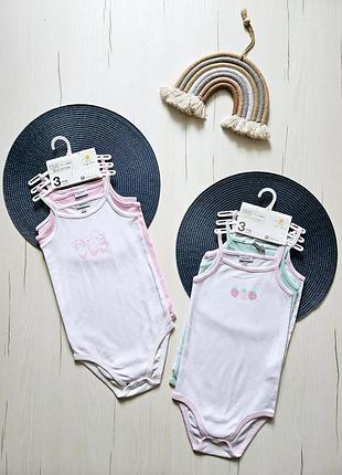 Боді дитячі 98см, 2-3роки, боді бавовняні для хлопчиків/дівчаток, ovs, комплект боді, бодік, боді-майка