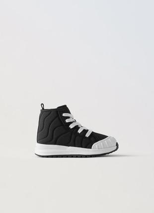 Новые высокие детские кроссовки zara 🇩🇪 5