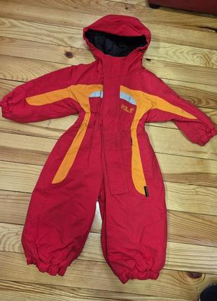 Jack wolfskin 92-рост комбинезон лыжный детский унисекс3 фото