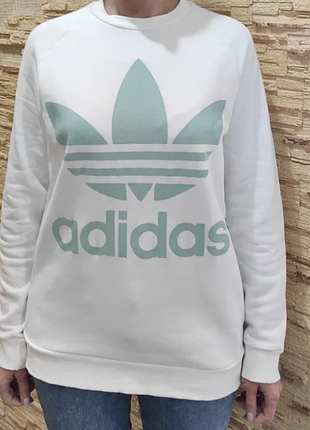 Свитшот белый adidas