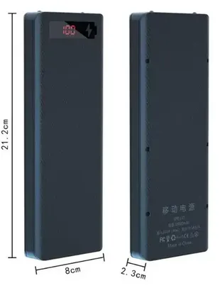 Корпус power bank lcd 10*18650