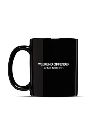 Чашка weekend offender w.o.a.n mug black