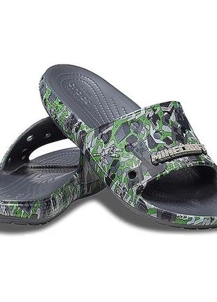 Crocs крокс шлепки шлепанцы шльопанцы слайды classic minecraft