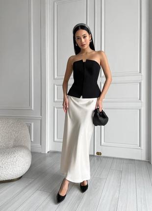 Вишуканий подовжений корсет, корсет на застібці, гранат