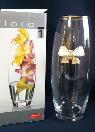 Ваза стеклянная flora