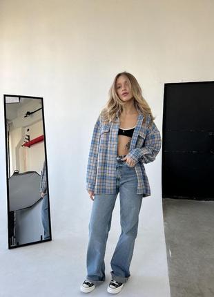 Сорочка в клітину