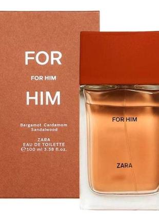 Парфюм мужской zara for him/ духи zara for him