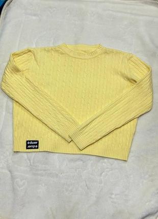 Фото 531  очень мягкий укороченный свитер m-l