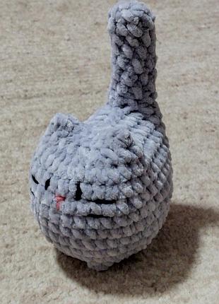Амигуруми котик плюшевая игрушка