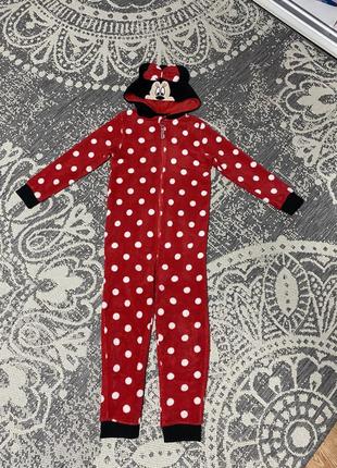 Кигуруми слип пижама minnie disney 7-8