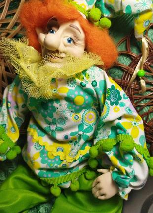 Лялька клоун,скоморох