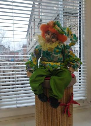 Лялька клоун,скоморох