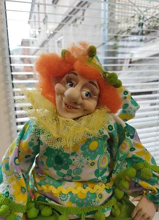 Лялька клоун,скоморох