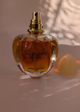 Jean patou sublime туалетна вода.