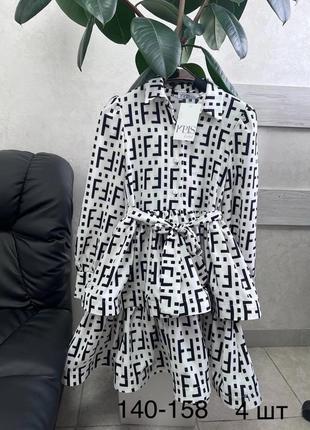 Платье на девочку 4 цвета