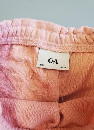 Трикотажные шорты для девочки c&amp;a 4