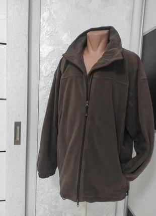 Флісова куртка на підкладці. xxl