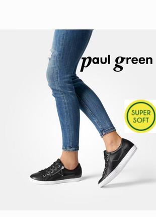 Продаються стильні шкіряні кросівки paul green (розмір 3-1/2) кеди макосини