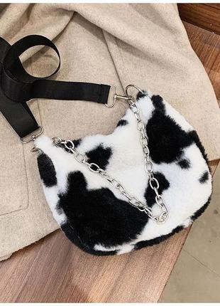 Сумка із штучного хутра
