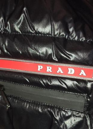 Куртка prada черного цвета, пуховик прада2 фото