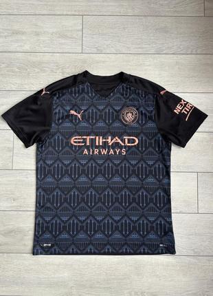 Футбольная футболка манчестер сети manchester city puma football shirt soccer jersey l