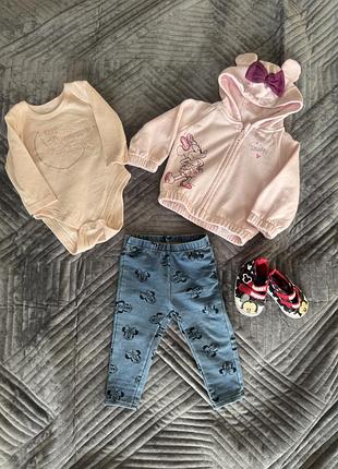 Комплект на дівчинку 3-6 місяців
