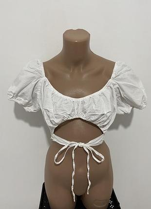 Топ с бантиком кьюти у2к