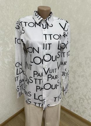 Louis cotton paris рубашка блуза япония