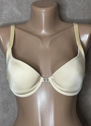 Wolford бежевый бра лиф бюстгальтер с застежкой спереди body culture
