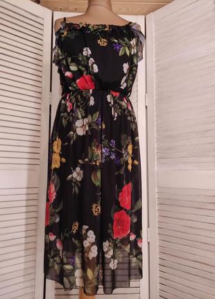 Платье в цветы