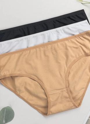 Набор трусиков женских брифы тройки 3 шт 55000-20