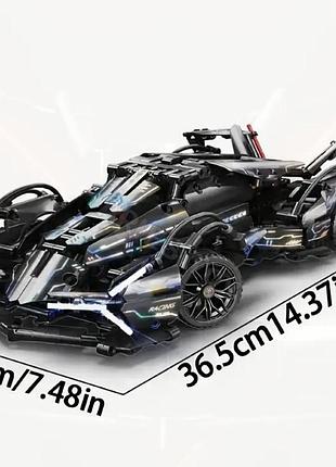 Конструктор 36*19 см 1300 деталей спортивна машинка велика для дітей та дорослих гоночна
