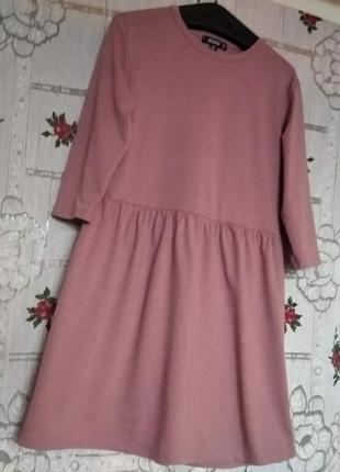 Супер платье сиреневого цвета р.10 "missguided",100%коттон.