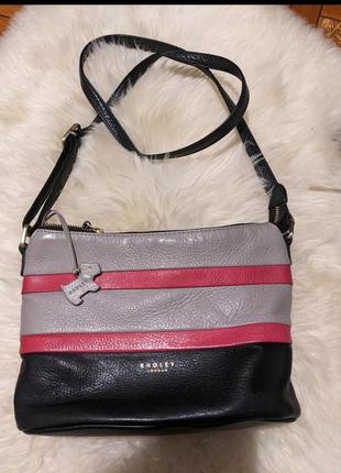 Кожаная брендовая сумочка radley