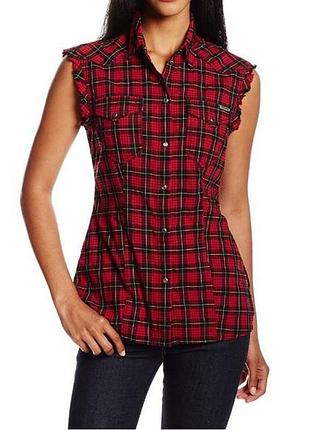 Жіноча картата сорочка блузка diesel industry size s