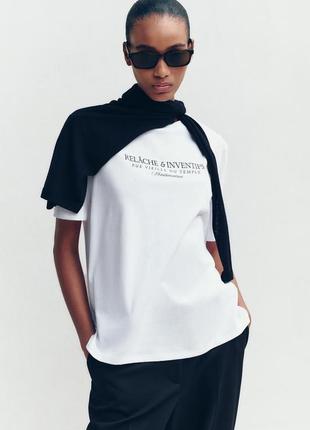 Футболка біла zara