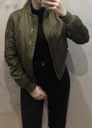 Бомбер top shop3 фото