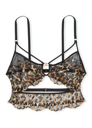 Бюстгальтер victoria's secret leo s/75b 🐆2 фото