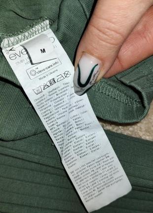 Лонгслів хакі зелений гольф 9