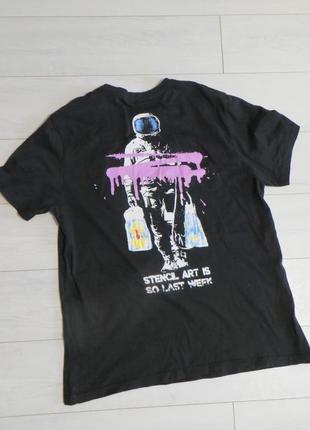 Футболка brandalised из граффити astronaut размер xl