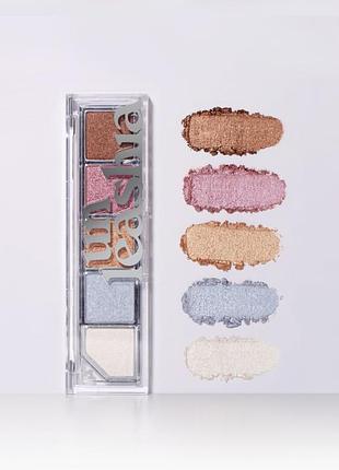 °101 ballerinо shower! палітра тіней unleashia mood shower face palette 4g