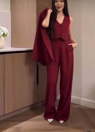 Костюм тройка. индивидуальный пошив