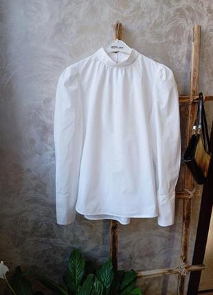 Блуза з рукавами буфами h&m
