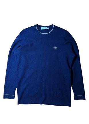 Светр lacoste 100%wool