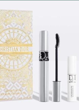 Лимитированный набор dior тушь и сыворотка для ресниц diorshow the volume limited edition