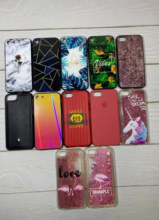 Ціна за всі !!! чохли на iphone 7,8,se ,7+,8+,