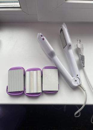 Плойка гофре saturn